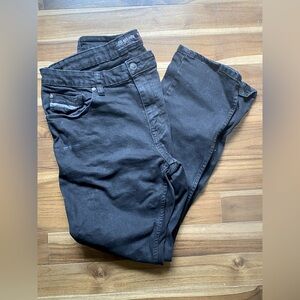 36 black jeans eckō ecko straight leg